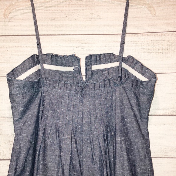 Madewell Demin Pintuck Cami Dress - Picture 5 of 8